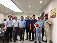 Asian cement company Hualien factory leaders came to visit our company.</a>